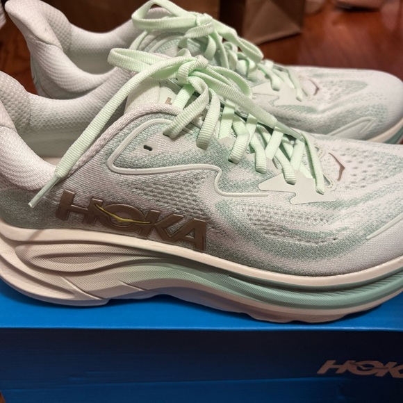 Hoka Shoes - Hoka Women's Light Green Sneakers